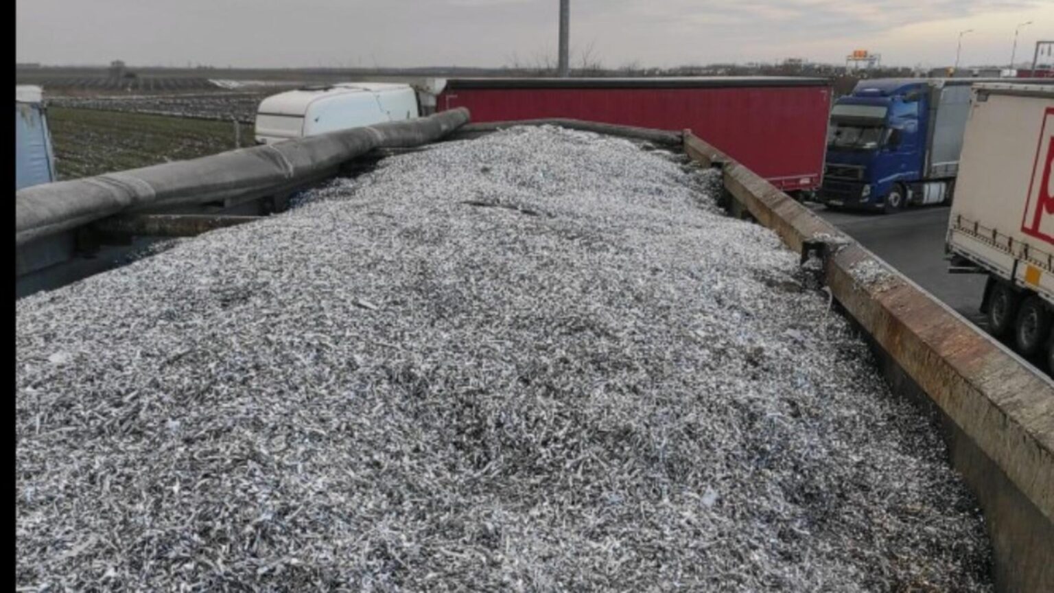 Aproape 100 de tone de deșeuri, oprite de Garda de Mediu la graniță în doar câteva zile