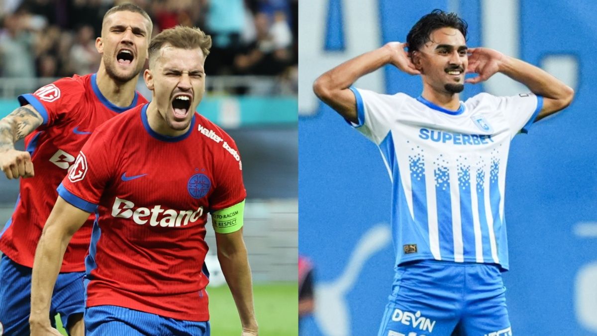 FCSB – Universitatea Craiova, LIVE TEXT pe Sport.ro de la 20:30! Meci crucial pentru trupa lui Becali. Echipele de start