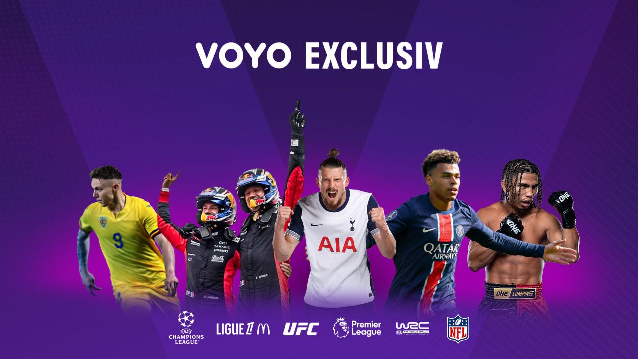 Weekend plin de meciuri LIVE pe VOYO și Sport.ro. Program complet, ore de start și competiții
