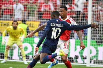 PSG -1  în finala Ligii Campionilor, ACUM pe Sport.ro!  Dembele egalează din penalty