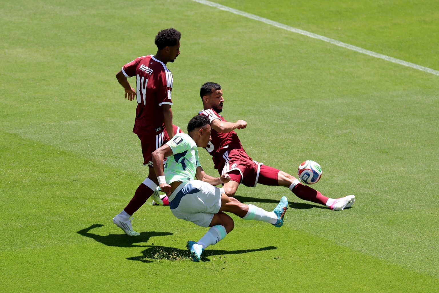 Qatar -1, ACUM pe digisport.ro. GOOL! S-a deschis scorul din penalty. Ocazii peste ocazii