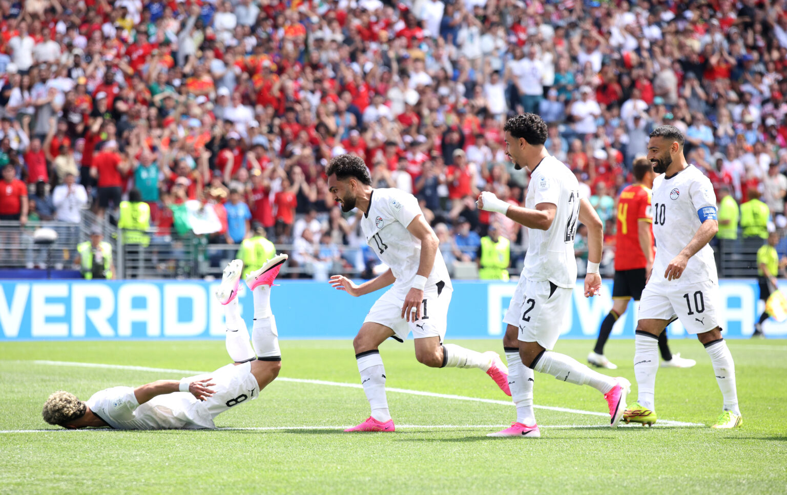 Belgia -1, ACUM pe digisport.ro. GOOL! Ashour a deschis scorul din pasa lui Salah