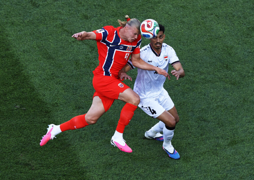 Irak -1, ACUM, pe digisport.ro. GOOOOL! Haaland a deschis scorul